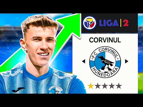 RECONSTRUIM CORVINUL HUNEDOARA in FC 24 !