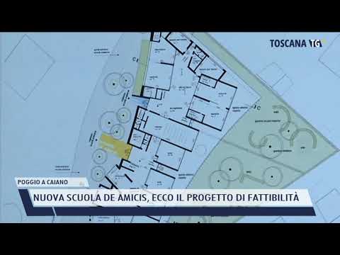 2021-05-19 POGGIO A CAIANO - NUOVA SCUOLA DE AMICIS, ECCO IL PROGETTO DI FATTIBILITÀ