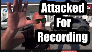 ATTACKED FOR RECORDING AT DISPENSARY