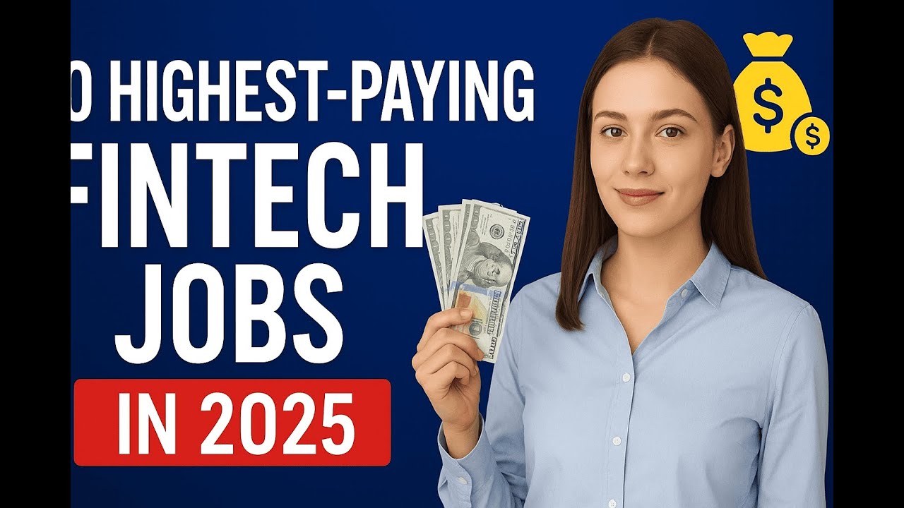 💰 Top 10 Fintech Careers That Pay the Most | Best Jobs in Finance + Tech