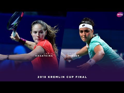 Daria Kasatkina vs. Ons Jabeur | 2018 Kremlin Cup Final | WTA Highlights Кубок Кремля