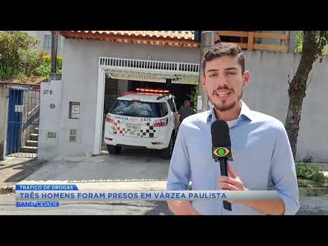 Três homens são presos por tráfico de drogas em Várzea Paulista