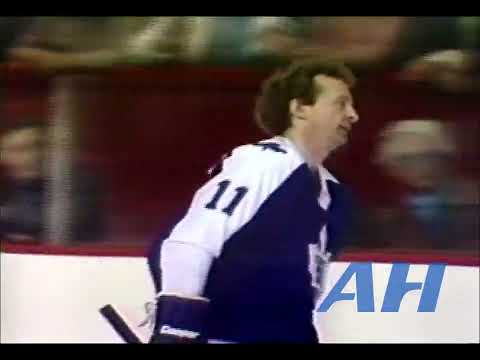 NHL Apr. 18, 1979 Mark Napier,MTL v Walt McKechnie,TOR (highstick) Toronto Maple Leafs Montreal Cana