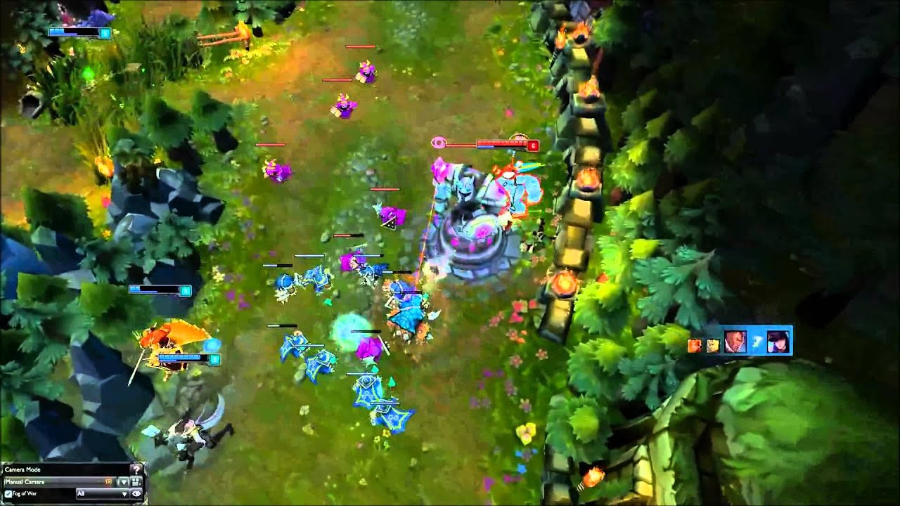 Liên Minh Huyền Thoại: Nunu bị kẹt trong cờ của Jarvan IV :v