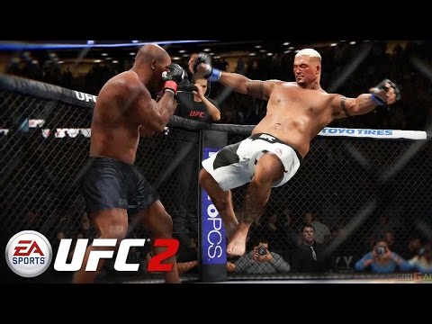 EA Sports UFC 2 - Mike Tyson vs Mark Hunt Gameplay PS4 / Xbox One