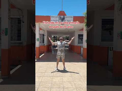 Visitando mi escuela primaria después de 20 años‼️ ¿Qué tanto ha cambiado? #primaria #retos #escuela