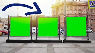Download lagu Billboard With a Green Screen on a Busy Street - Billboard With Chroma key on a Busy Street mp3 Download lagu Billboard With a Green Screen on a Busy Street - Billboard With Chroma key on a Busy Street mp3