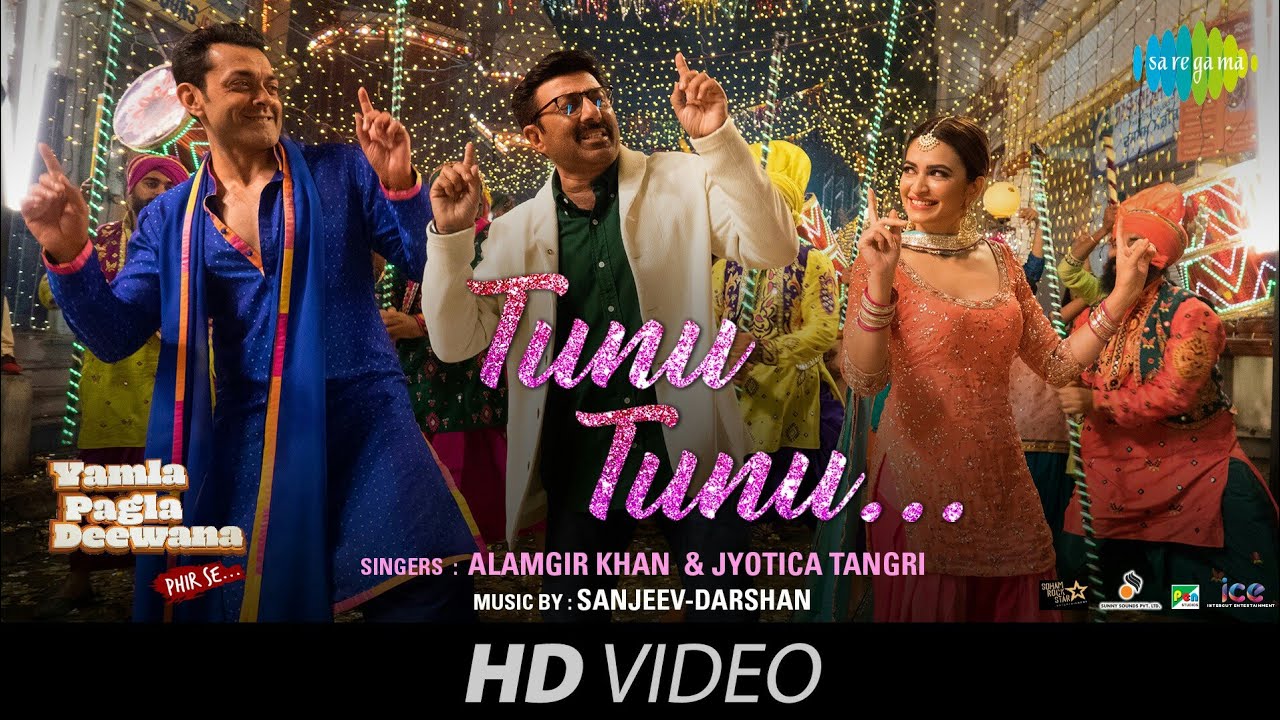 Tunu Tunu Lyrics  | Yamla Pagla Deewana: Phir Se | Dharmendra | Alamgir Khan | Sanjeev Darshan