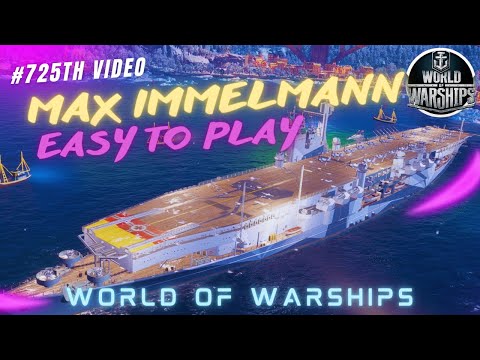 The Unstoppable MAX IMMELMANN:  Dominate the Battles with Carrier Max Immelmann World of Warships