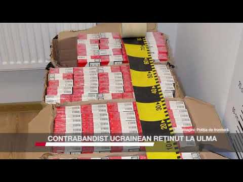 Contrabandist ucrainean reținut la Ulma