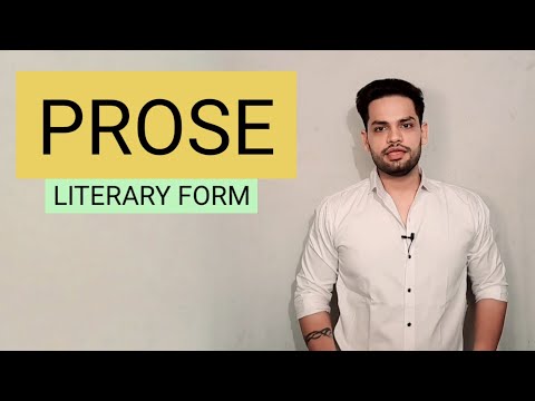 Prose in English literature | POETRY Prose #kapilgangwani #englisliterature