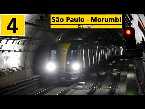 Metrô SP / Via Quatro | Trens na estação São Paulo-Morumbi