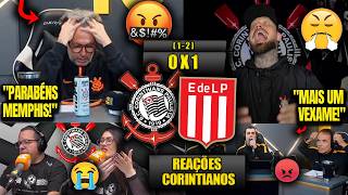 REAÇÕES dos CORINTIANOS - CORINTHIANS 0x1 ESTUDIANTES - LIBERTADORES 2026 - CORINTHIANS ELIMINADO!