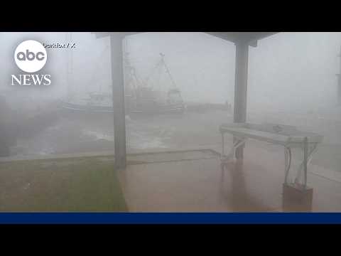 Flood fears as Edouard dumps up to a foot of rain