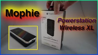 Mophie Charge Stream Powerstation Wireless XL (with iPhone 12 mini)