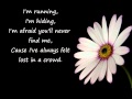 Since You've Been Around- Rosie Thomas Lyrics on Screen