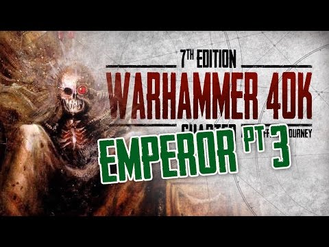 40K Charted: The Emperor Part Three – The Golden Throne