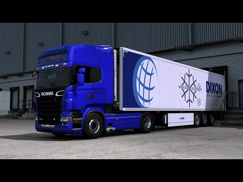 ETS2 1.39 - ProMods 2.51 - SCANIA R580 V8 - Trip: Piotrków Trybunalski - Kraków