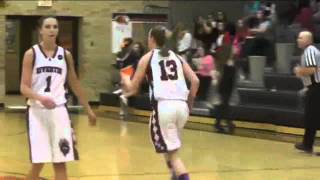 preview picture of video '4A Riverton vs. #4 2A Lyman at Rock Springs - Girls Basketball 12/19/14'