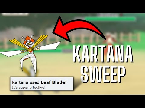 INSANE KARTANA SWEEPS 6 POKEMON! (POKEMON SHOWDOWN)