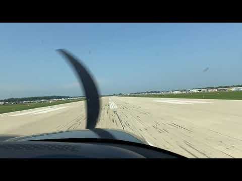 OSH21 AirVenture VFR Departure in a Cirrus SR22