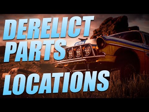 All Derelict Part Locations l Need for Speed Payback
