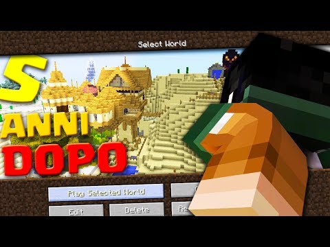 UN ALTRO MONDO DI MINECRAFT DI 5 ANNI FA