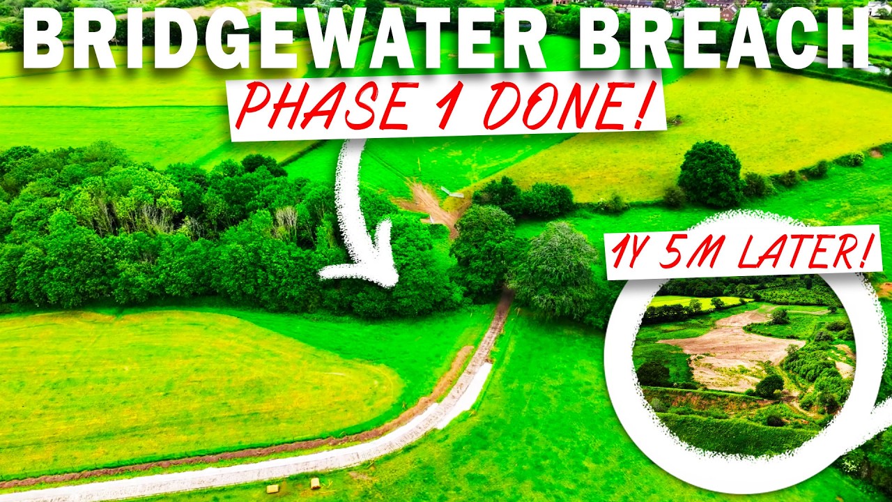 ACCESS ROAD Is About To Get A LOT HARDER! Bridgewater Canal Breach Latest Update!