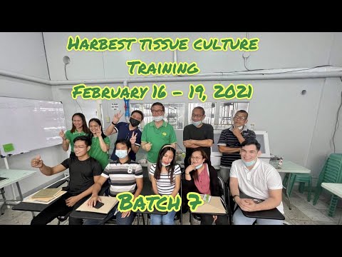 Harbest Tissue Culture Laboratory Feb 2021 Training