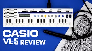 Video thumbnail for Casio VL-5 with Barcode Reader - Full Review by Keen On Keys
