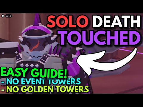 The EASIEST Solo Death Touched ACHIEVEMENT Guide! | TDS Null & Void Event