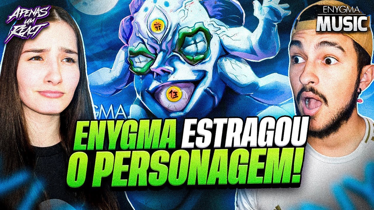 Apenas um react | Gyokko - Arte | Enygma (Demon Slayer)