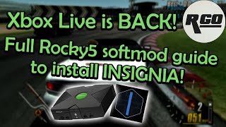 XBOX LIVE RETURNS! Softmod an Xbox with Rocky5 for Insignia  – a Full Guide!