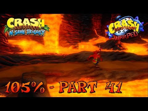 Crash Bandicoot 3 - N. Sane Trilogy - 105% Walkthrough, Part 41: Dino Might! (Both Gems)