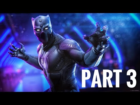 Black Panther War for Wakanda PART #3 - Marvel’s Avengers Walkthrough (4K ULTRA HD)