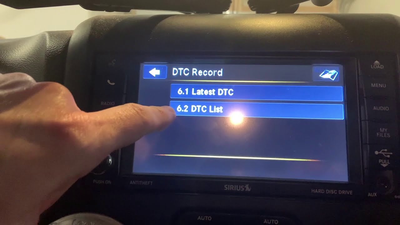 Uconnect 430N RHB Engineering Menu access tutorial