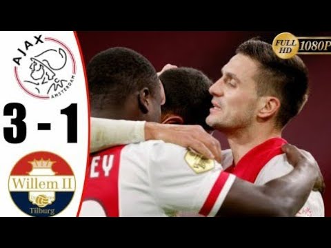 Ajax Amsterdam Vs Willem II 3-1 | Goals and  Extended  Highlights | Klaassen, Brobbey, Tadic Goals