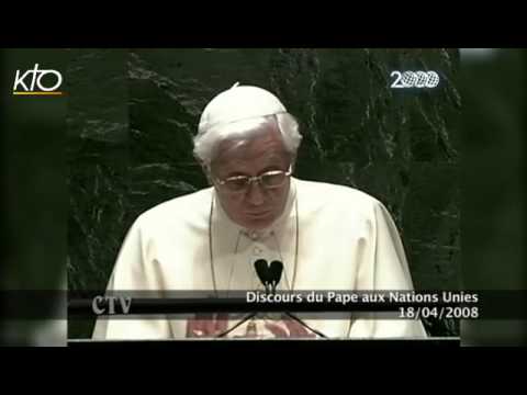 Discours de Benoît XVI aux Nations-Unies