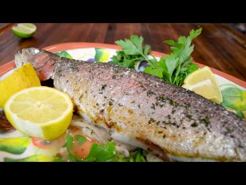 Garlic Lemon Trout Recipe
