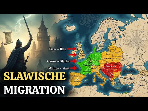 Die Geschichte der großen Migration der Slawen | Wie konnten sie im Stillen halb Europa erobern?