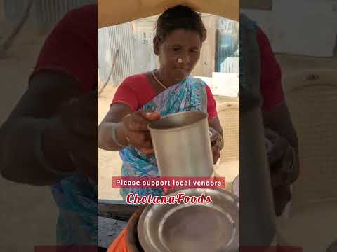 ₹20 RAGI JAVA🤤పేదోడి సూప్ రాగి అంబలి | Ragi Ambali | Ragi Soup | Healthy Indian Street Food #shorts