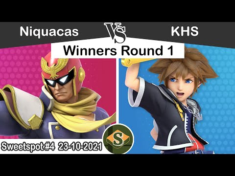 Sweetspot #4 - Niquacas (Captain Falcon) vs KHS (Sora) WR1 - SSBU