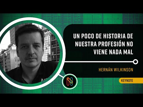 Un poco de historia de nuestra profesión no viene nada mal