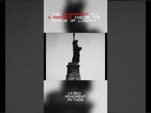 They put a MONSTER inside the STATUE OF LIBERTY | Monument Mythos