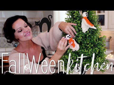 OCTOBER FALL-O-WEEN HOME! 🍂 autumn in a pot, cozy decorating, diy ghosts