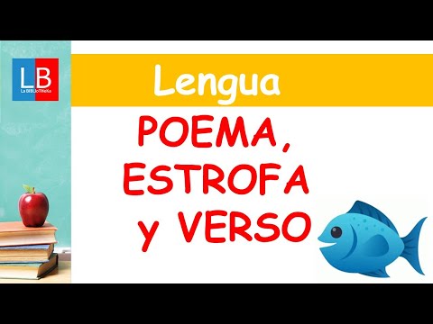 POEMA,  ESTROFA Y VERSO para niños ✔👩‍🏫 PRIMARIA