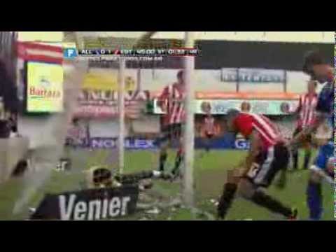 Atajada salvadora de Rulli. Alll Boys 0 - Estudiantes 1. Fecha 2. Torneo Final 2014.