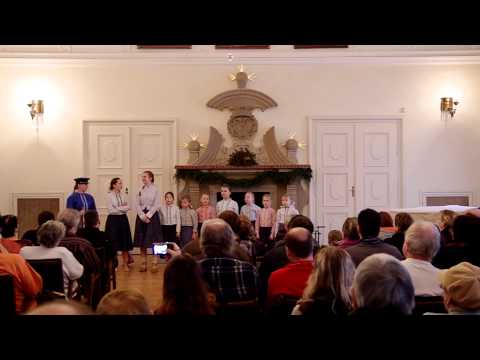 Vernisáž výstavy Už je to tak vezeme do Bílé poslední vlak - vystoupení FS Grunik