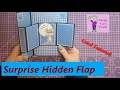 Popup card tutorial with a hidden flap