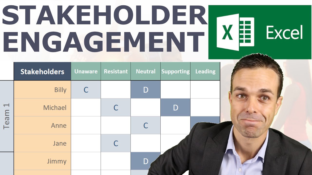 How to Make (and Use) a Stakeholder Engagement Assessment in Excel
